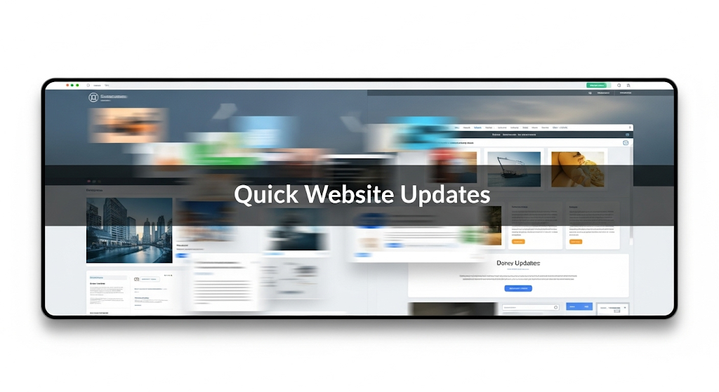 Quick website updates